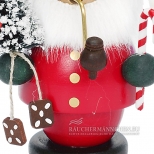 Süßigkeiten Weihnachtsmann Räuchermännchen mit Baum